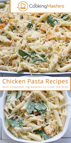 Chicken pasta recipes