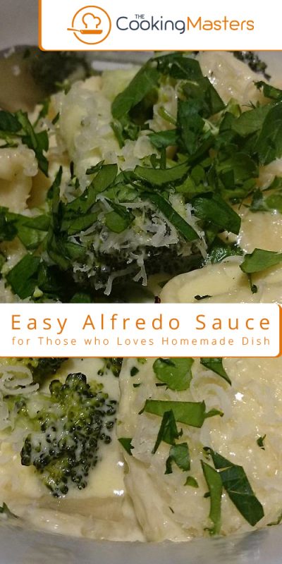 Easy Alfredo sauce