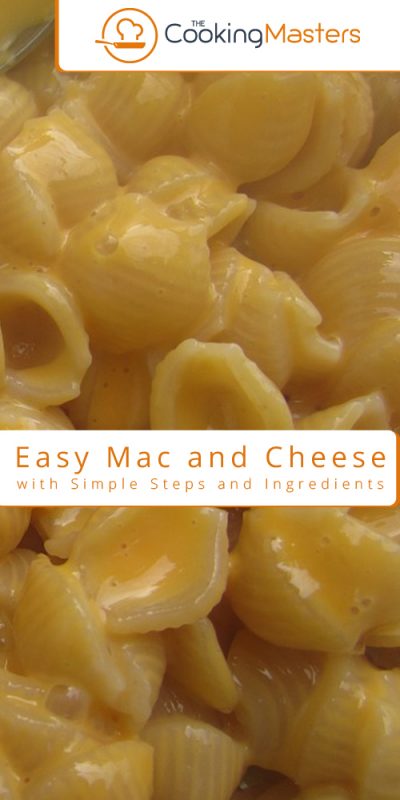 Easy mac and cheese