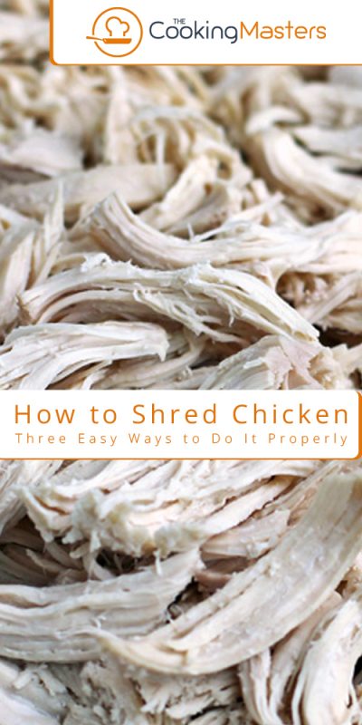 How to shred chicken