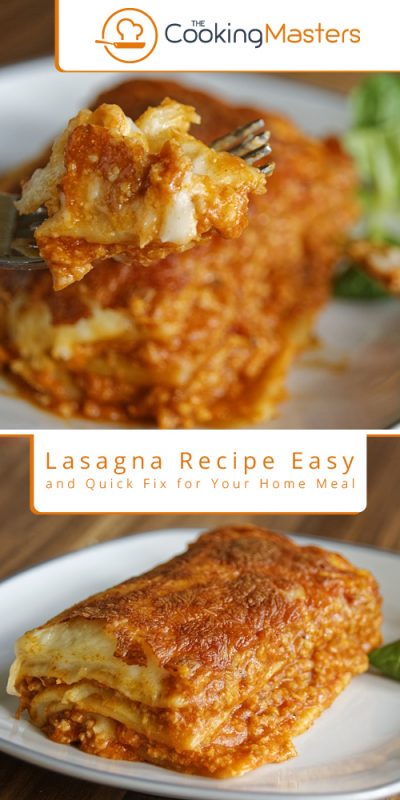 Lasagna recipe easy