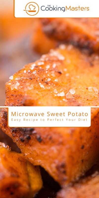 Microwave sweet potato