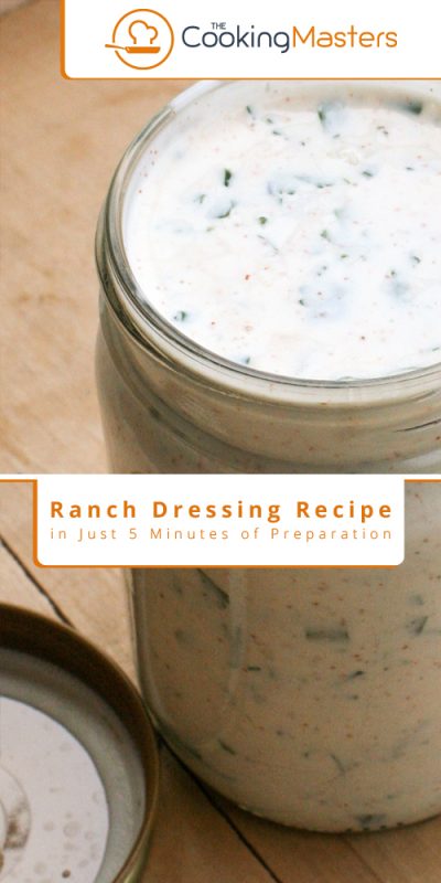 Ranch dressing recipe