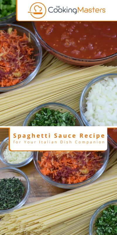 Spaghetti sauce recipe