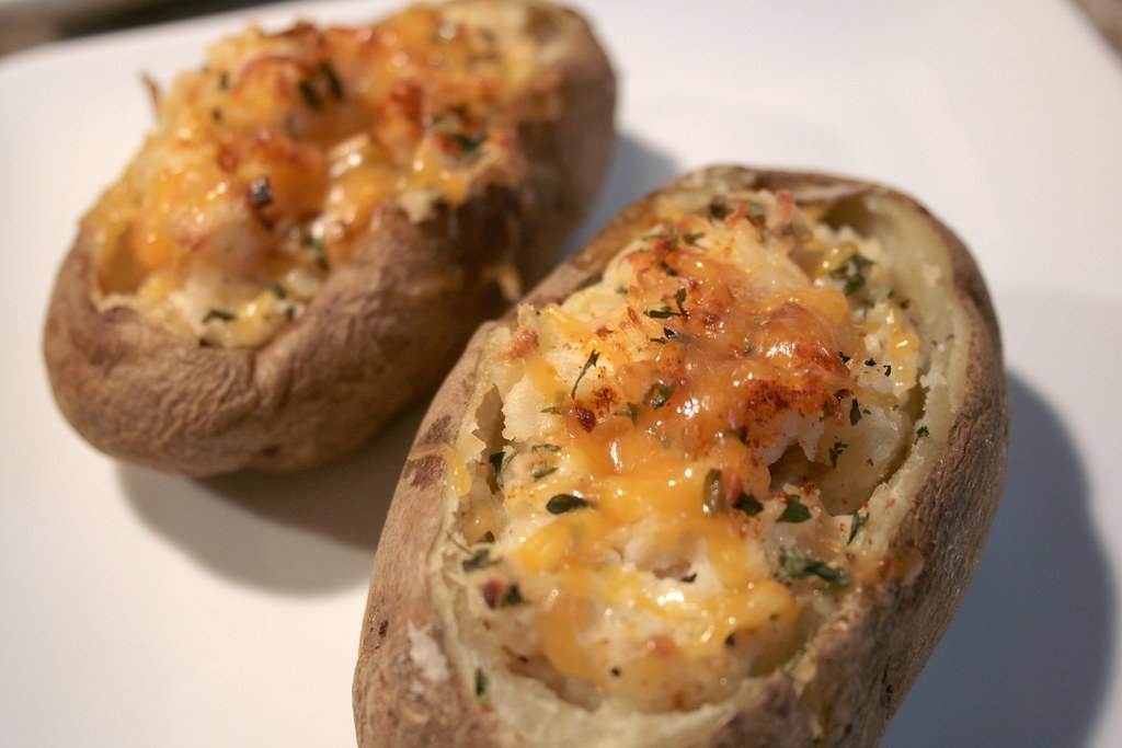 Twice baked potato
