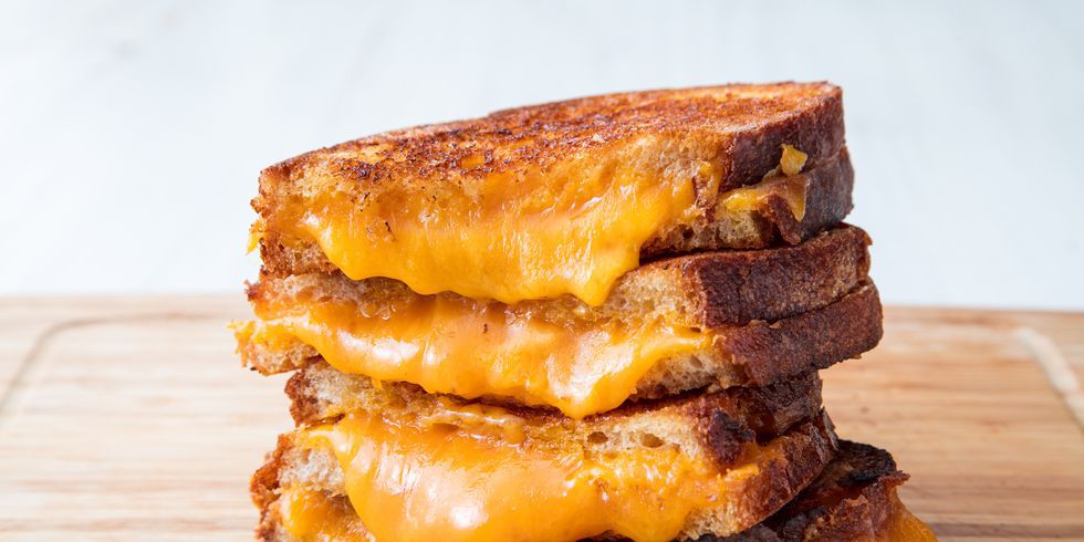 Breakfast grilled cheese
