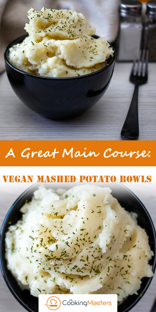 Vegan mashed potato bowls